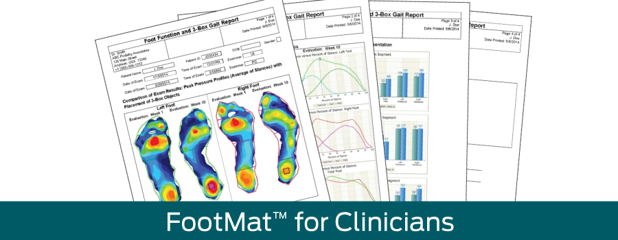 FootMat Software for Clinicians