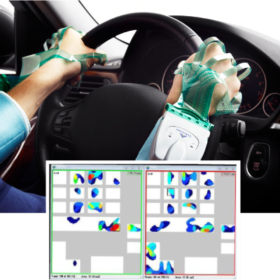 Example of Grip System feedback while performing common driving activities.
