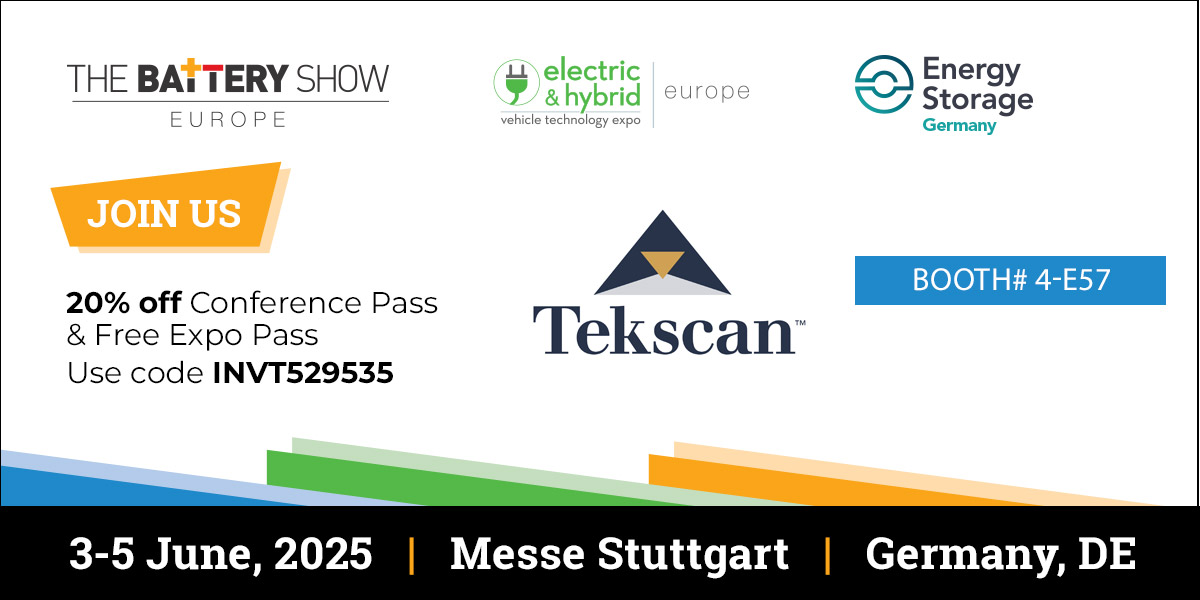 Battery show europe tekscan 2025