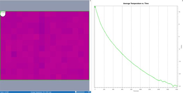 Temperature Mapping Software Screenshot I-Scan 10