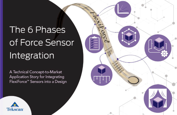 how to integrate flexiforce sensors into a medical device