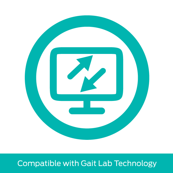 compatible with gait lab technology