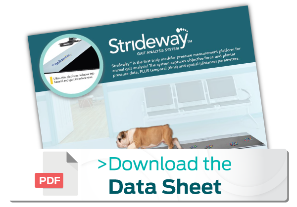 download the animal strideway data sheet