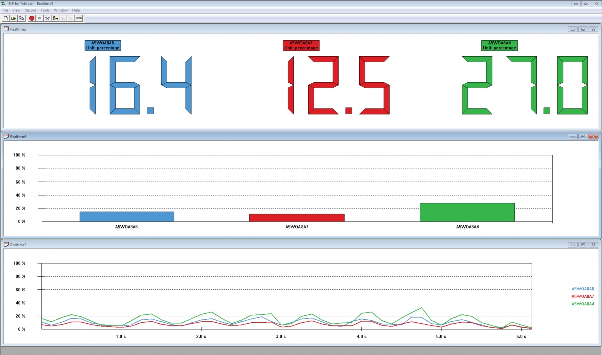 Screen capture of a multi-handle WELF2 system.