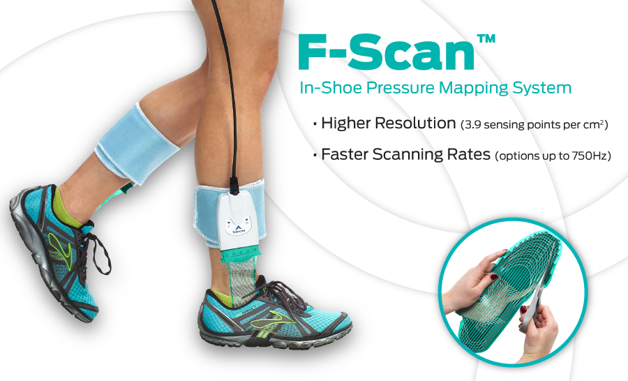 F-Scan - Tekscan's most comprehensive in-shoe gait analysis system