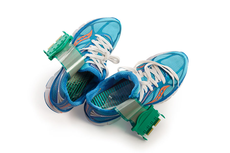 F-Scan sensors in sneakers