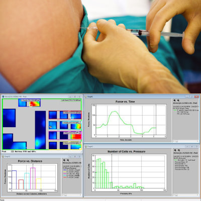 Example of Grip System feedback while using a piece of equipment or tool.