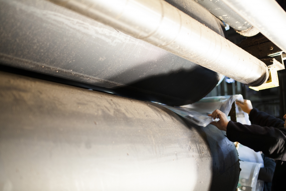 Nip Roller Pressure Measurement Tekscan