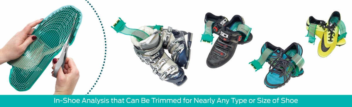 Footwear Design and Performance. In-Shoe Analysis for Nearly Any Type of Shoe