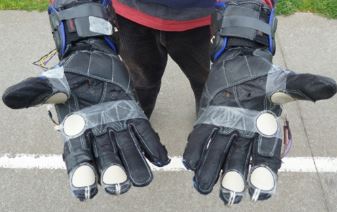Force Feedback Motorbike Gloves