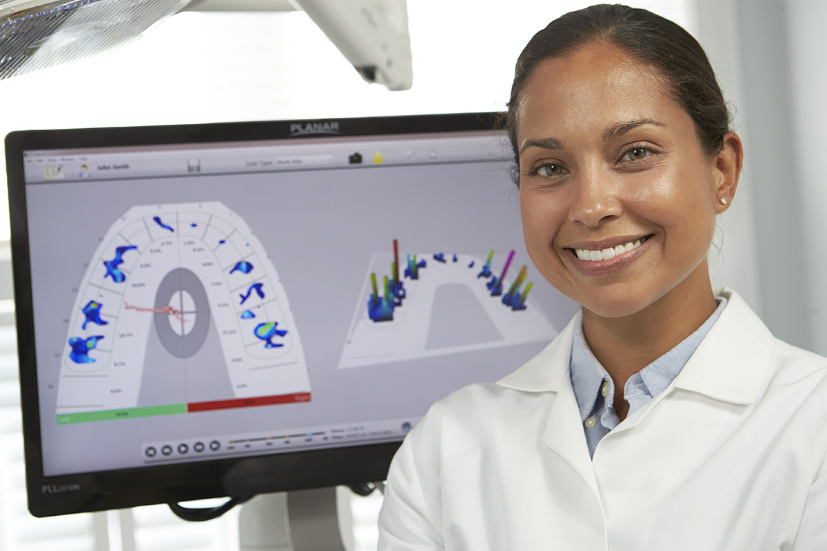 T-Scan is used by dentists to identify occlusal forces that are contributing to TMD symptoms