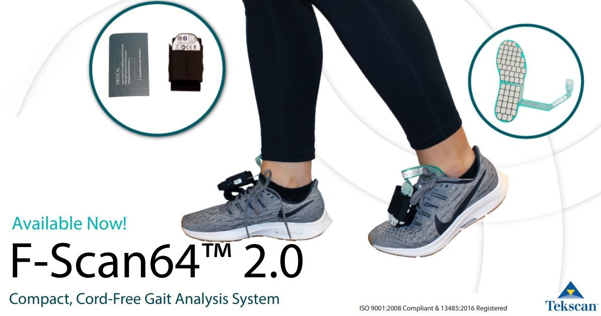 FScan 64 insole gait analysis