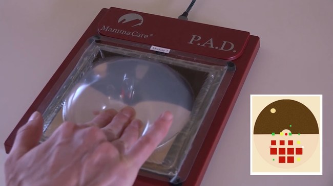 mammacare palpation sensor pad