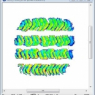 Tire footprint pressure distribution output