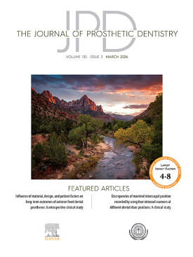 Journal of Prosthetic Dentistry