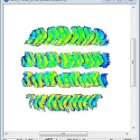 Tire footprint pressure distribution output