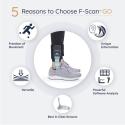 FScan GO in shoe gait analysis functions